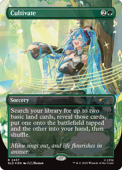 Cultivate (2437) (Borderless) (SLD) - Foil