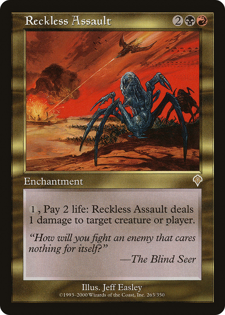 Reckless Assault - Foil