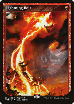 Lightning Bolt (001) (MagicFest) (Textless)