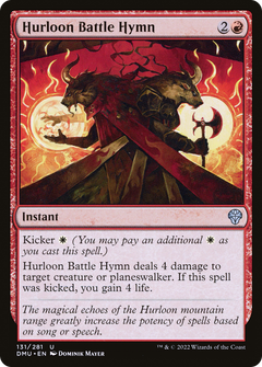 Hurloon Battle Hymn - Foil