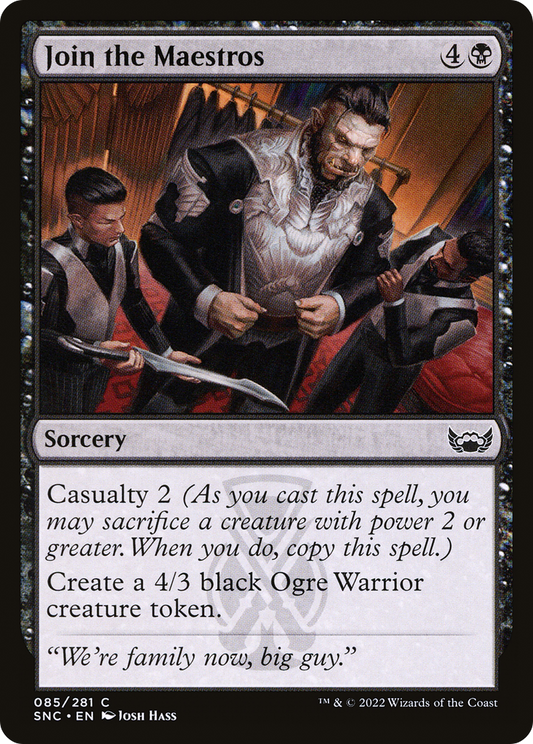 Join the Maestros - Foil