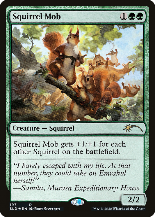 Squirrel Mob (197) - Foil