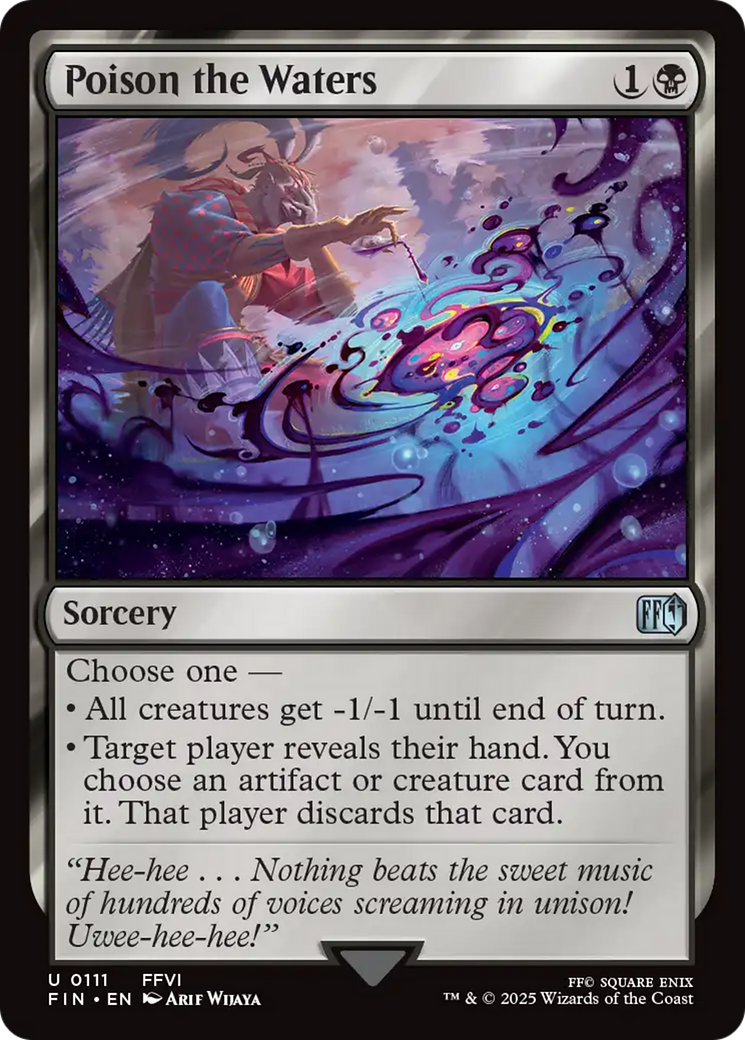 Poison the Waters - Foil