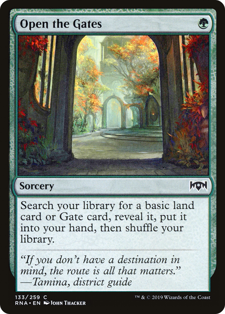 Open the Gates - Foil