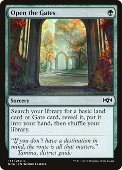 Open the Gates - Foil