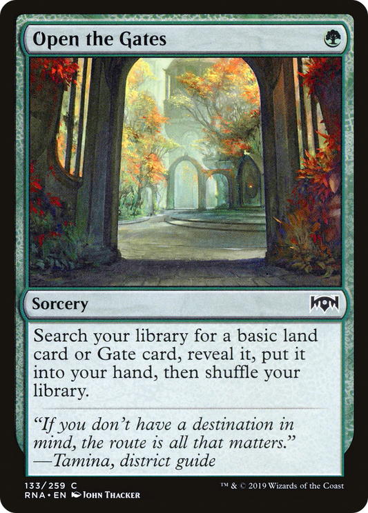 Open the Gates - Foil