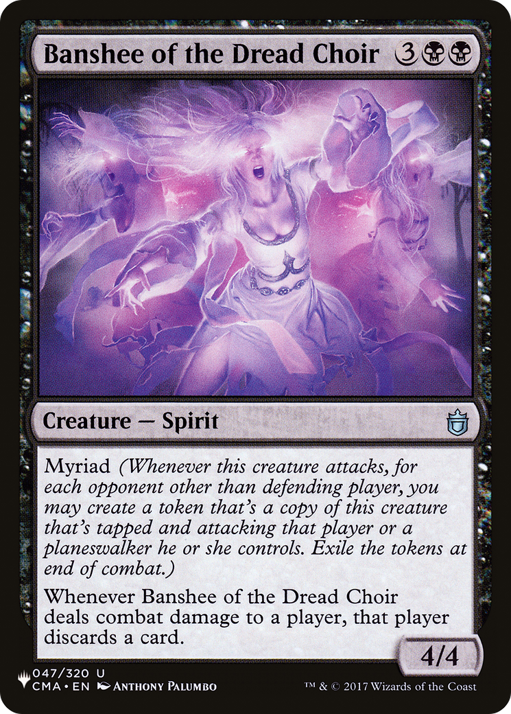 Banshee of the Dread Choir (CMA-47) (PLST)
