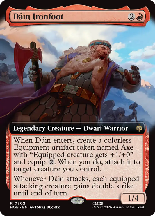 Dáin Ironfoot (0302) (Extended Art) (HOB)