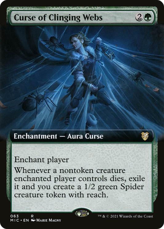Curse of Clinging Webs (063) (Extended Art)