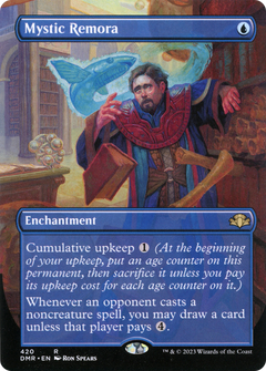 Mystic Remora (420) (Borderless) - Foil