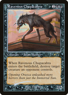 Ravenous Chupacabra (0001) (Retro Frame) - Foil