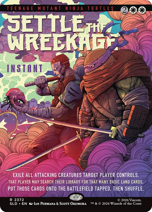 Settle the Wreckage (2372) (Showcase) (SLD) - Foil