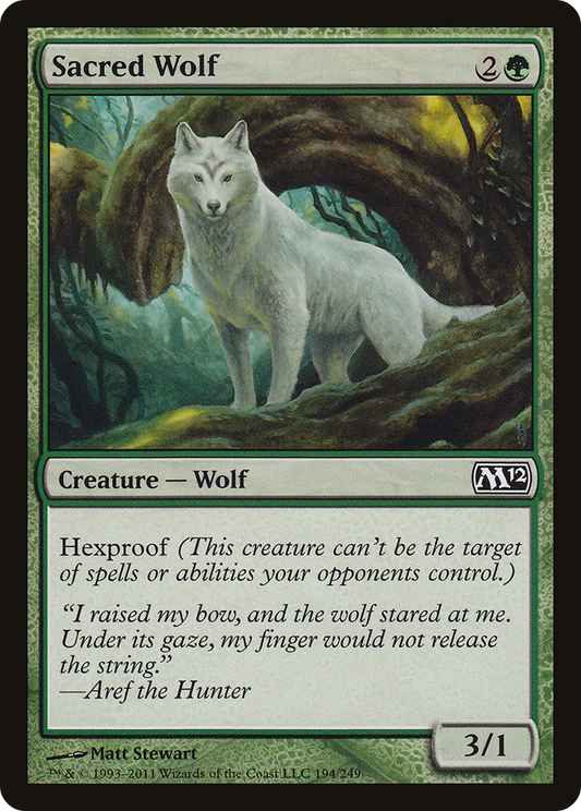 Sacred Wolf - Foil