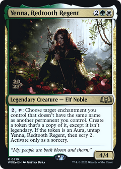 Yenna, Redtooth Regent (0219) (Prerelease) - Foil
