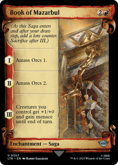 Book of Mazarbul (0567) (Showcase) - Silver Foil
