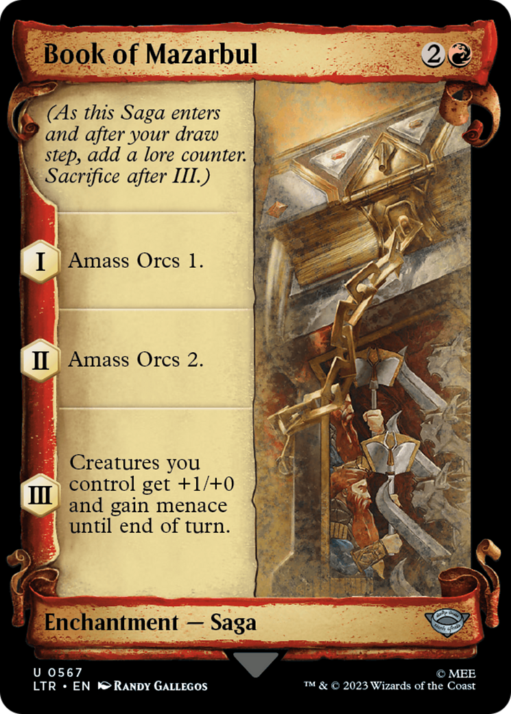 Book of Mazarbul (0567) (Showcase)