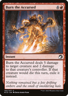 Burn the Accursed - Foil