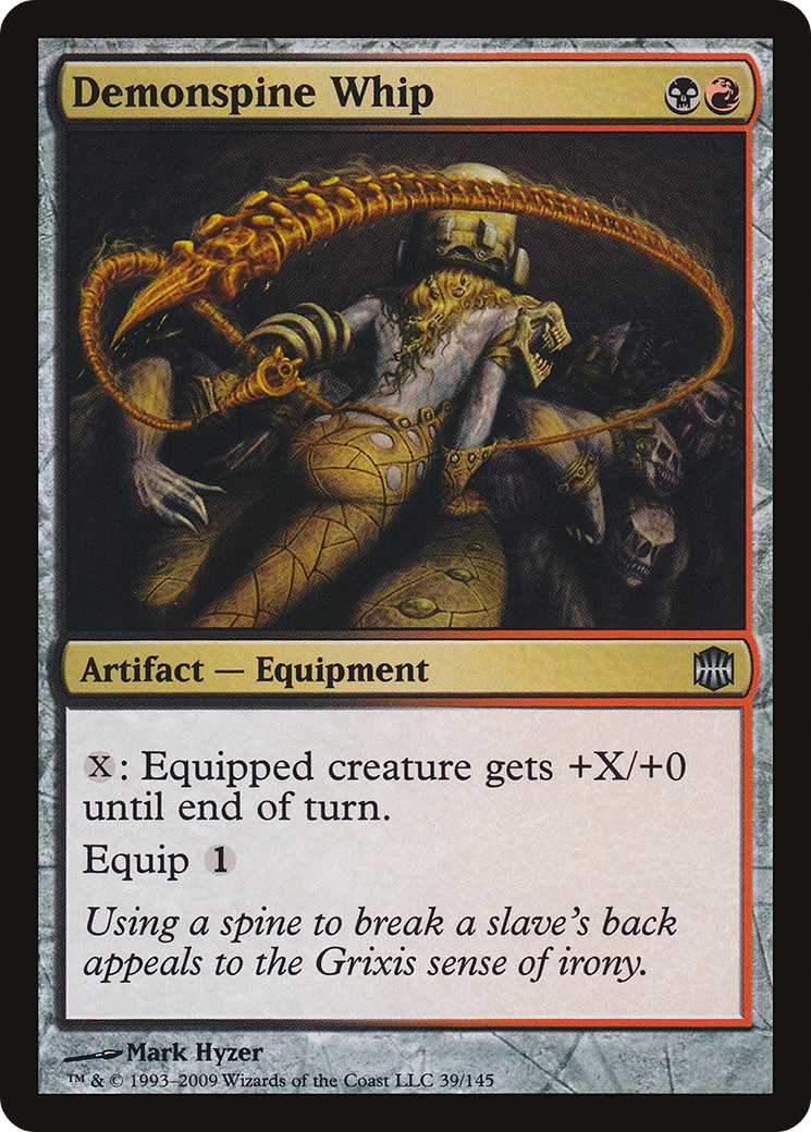 Demonspine Whip - Foil