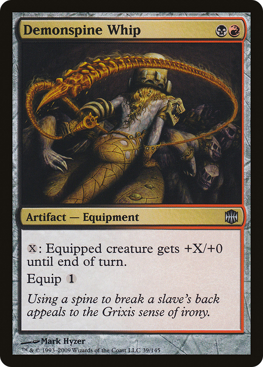 Demonspine Whip - Foil