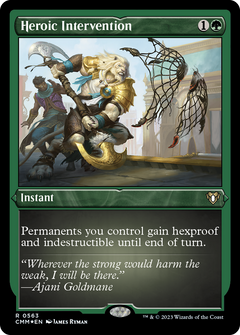 Heroic Intervention (0563) - Foil Etched