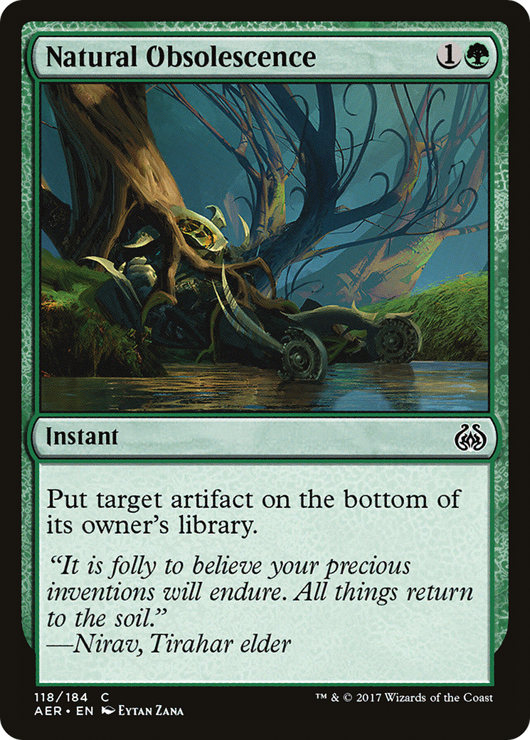Natural Obsolescence - Foil