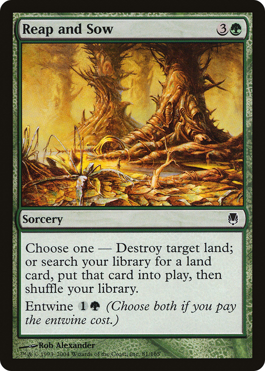 Reap and Sow - Foil