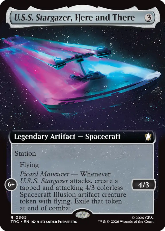 U.S.S. Stargazer, Here and There (0365) (Extended Art) (TRC)