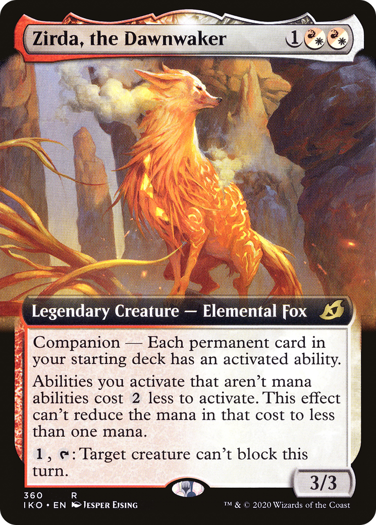 Zirda, the Dawnwaker (360) (Extended Art)