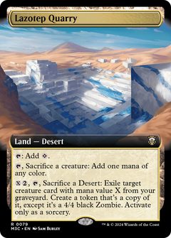 Lazotep Quarry (0079) (Extended Art) - Ripple Foil