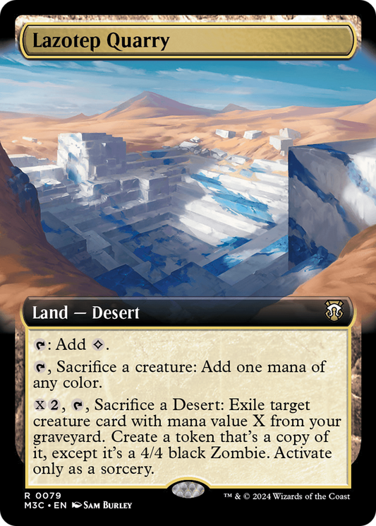 Lazotep Quarry (0079) (Extended Art) - Ripple Foil