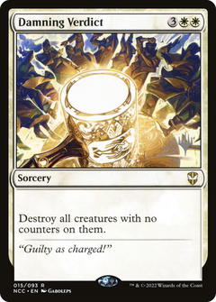 Damning Verdict (015) (Promo Pack) - Foil