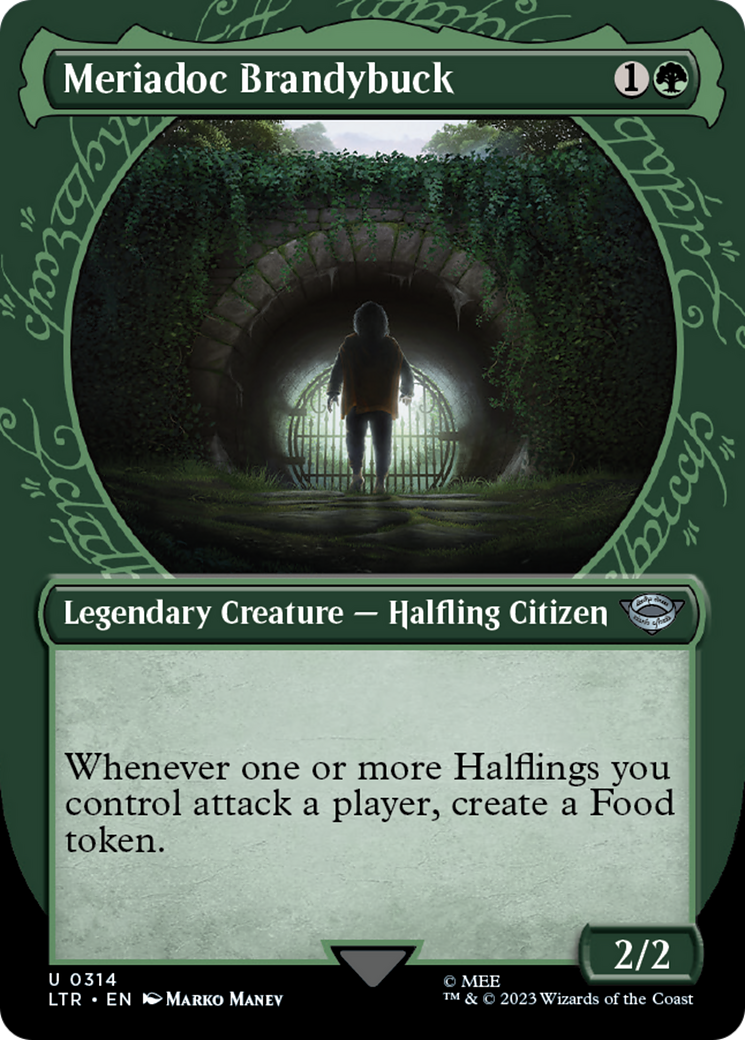 Meriadoc Brandybuck (0314) (Borderless) (Showcase) - Foil