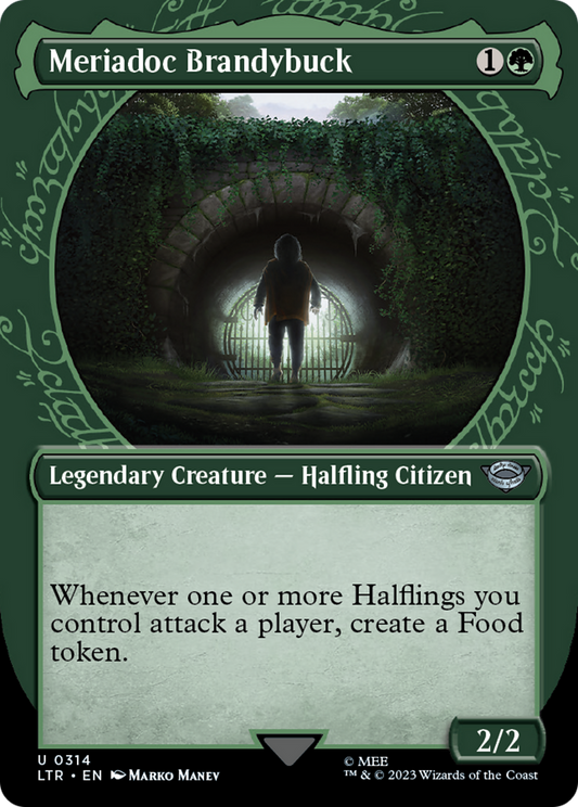 Meriadoc Brandybuck (0314) (Borderless) (Showcase) - Foil