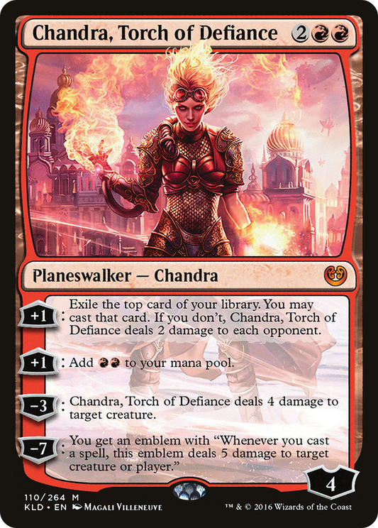 Chandra, Torch of Defiance - Foil