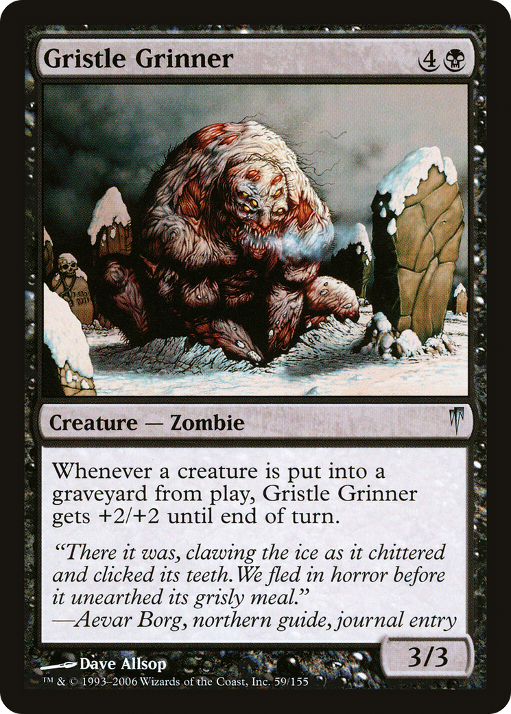 Gristle Grinner - Foil