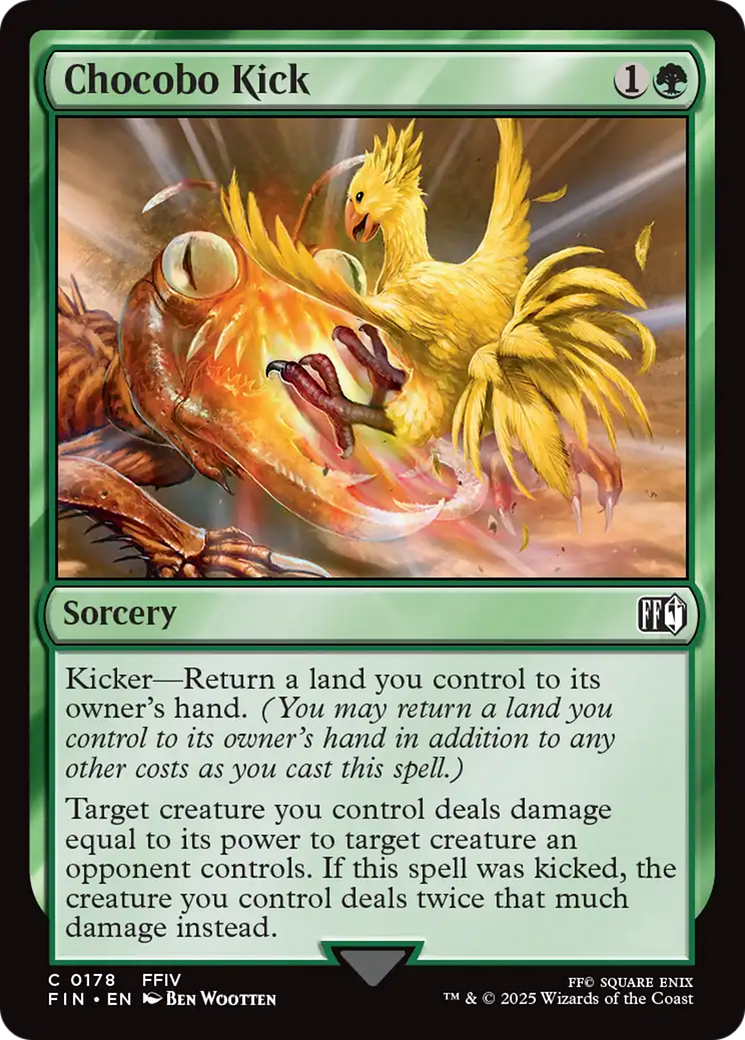 Chocobo Kick - Foil