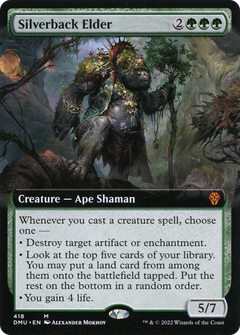 Silverback Elder (418) (Extended Art) - Foil