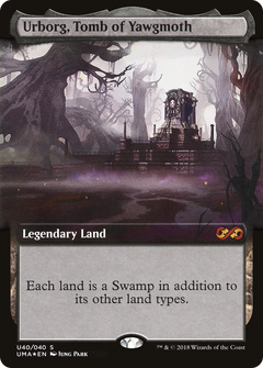 Urborg, Tomb of Yawgmoth (U40) (Extended Art) - Foil
