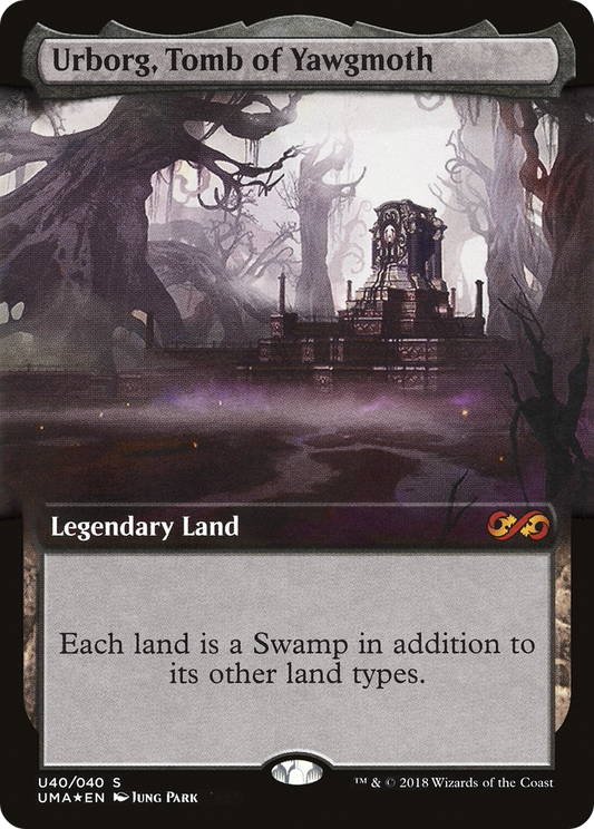 Urborg, Tomb of Yawgmoth (U40) (Extended Art) - Foil