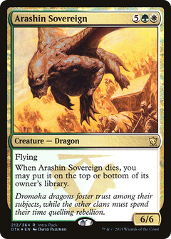 Arashin Sovereign (212) (Intro Pack) - Foil