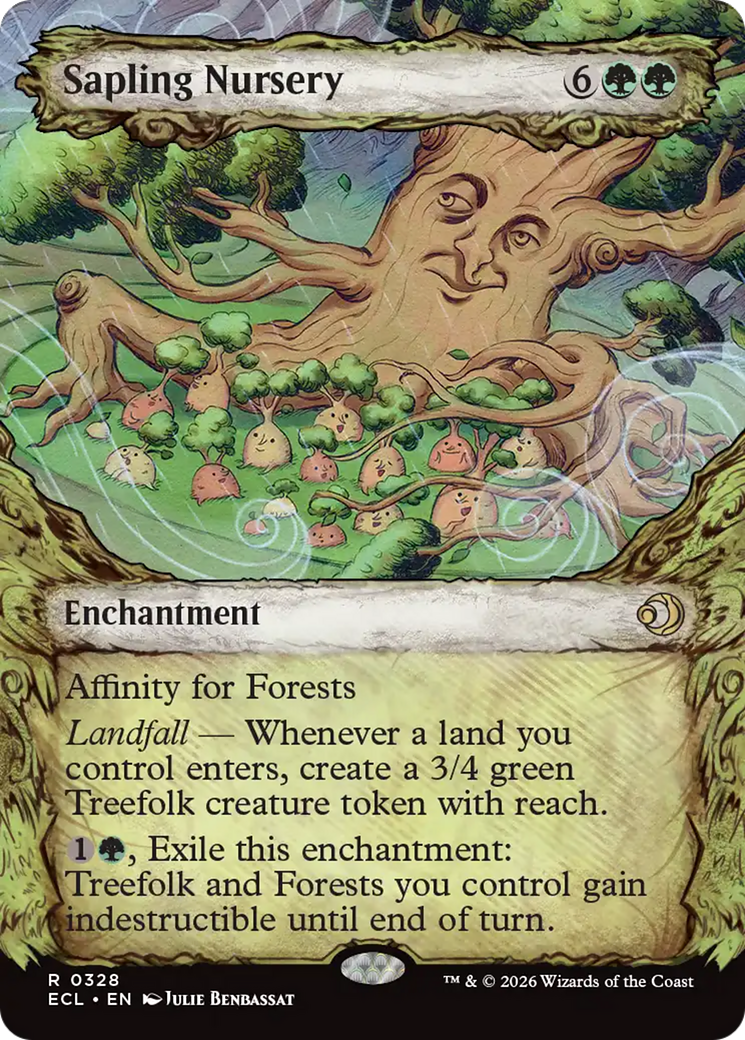 Sapling Nursery (0328) (Fable Frame) (ECL) - Foil