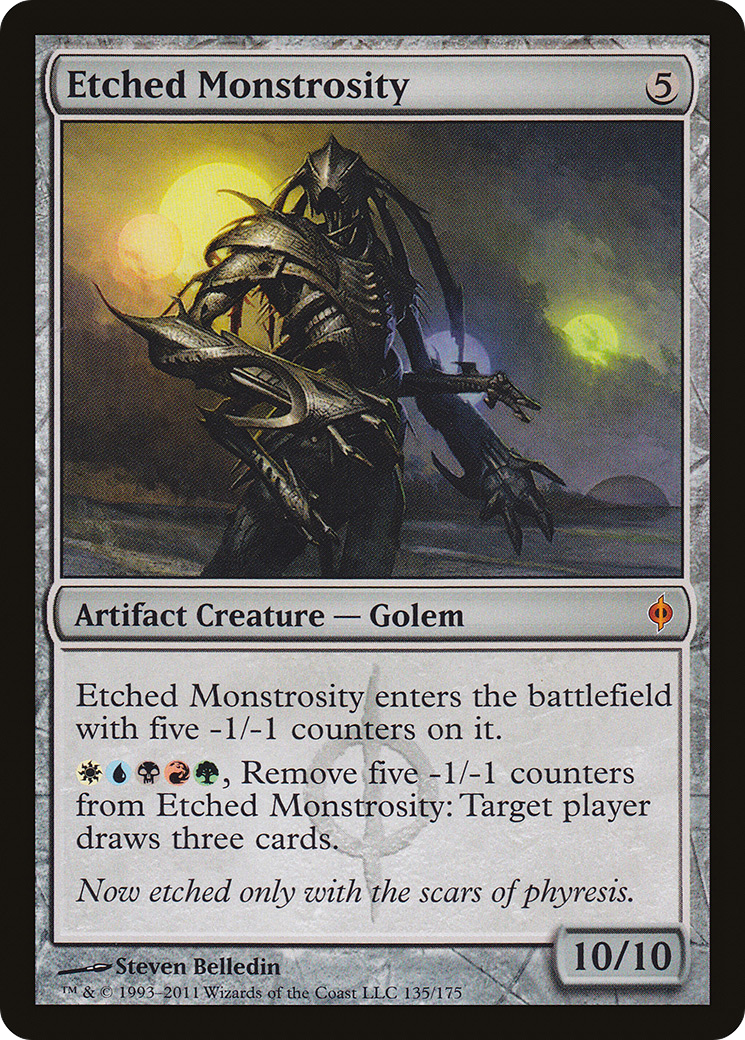 Etched Monstrosity - Foil
