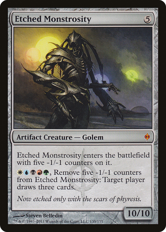 Etched Monstrosity - Foil