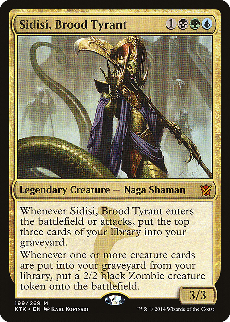 Sidisi, Brood Tyrant - Foil