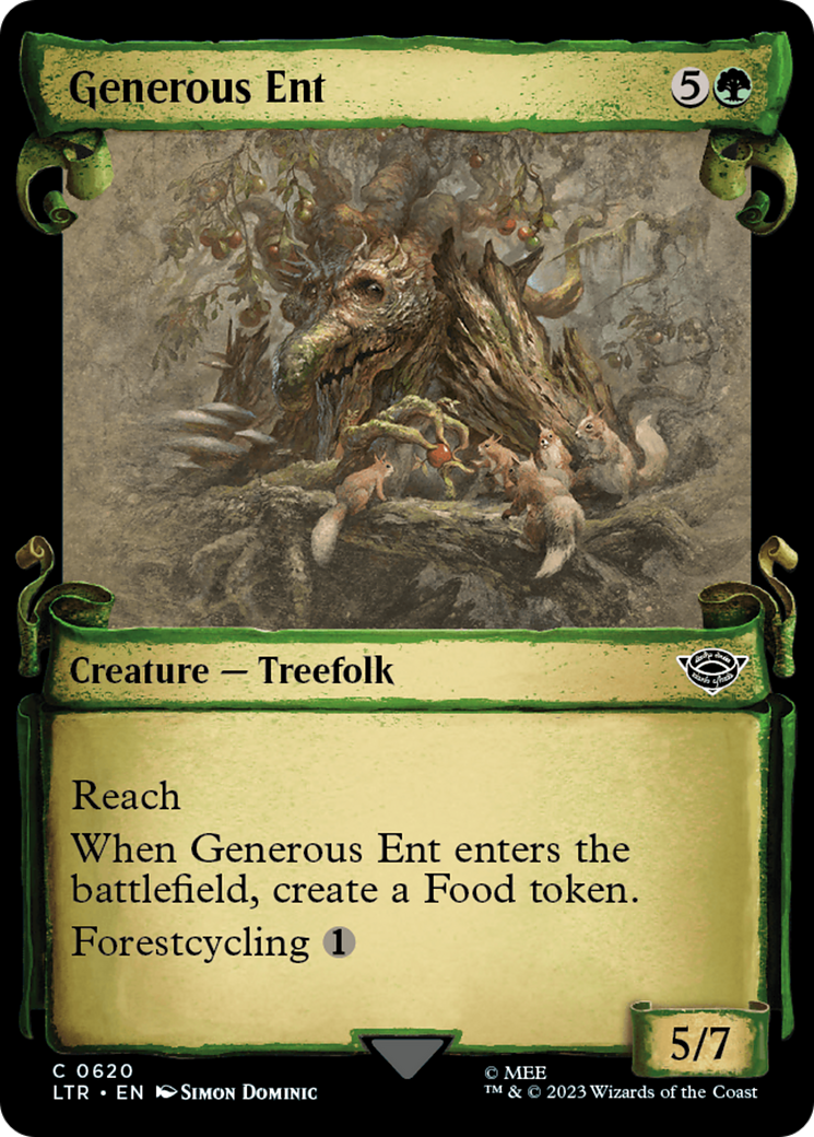 Generous Ent (0620) (Showcase) - Silver Foil