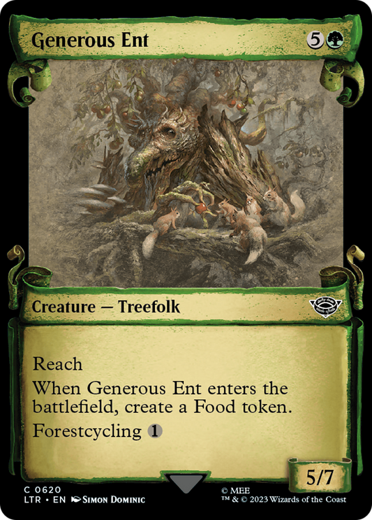 Generous Ent (0620) (Showcase) - Silver Foil