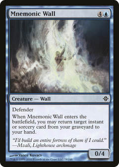 Mnemonic Wall - Foil