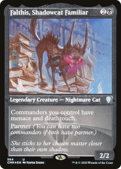 Falthis, Shadowcat Familiar - Foil Etched