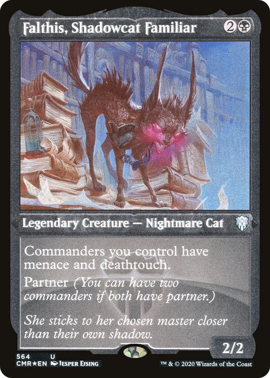 Falthis, Shadowcat Familiar - Foil Etched