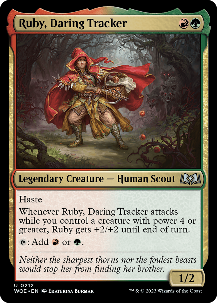 Ruby, Daring Tracker - Foil